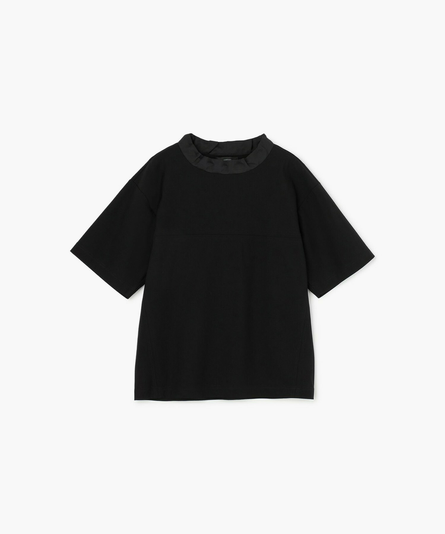 【endalence】トリコットハーフスリーブTシャツ 詳細画像 ブラック 1