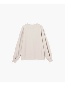 【endalence】トリコットロングスリーブカットソー 詳細画像 ブラック 1