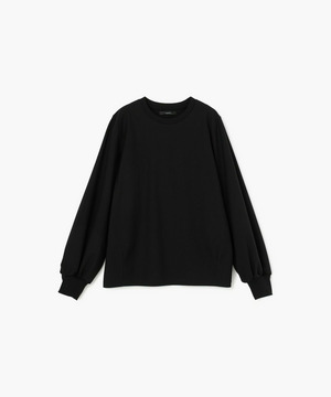 【endalence】トリコットロングスリーブカットソー 詳細画像 ブラック 1