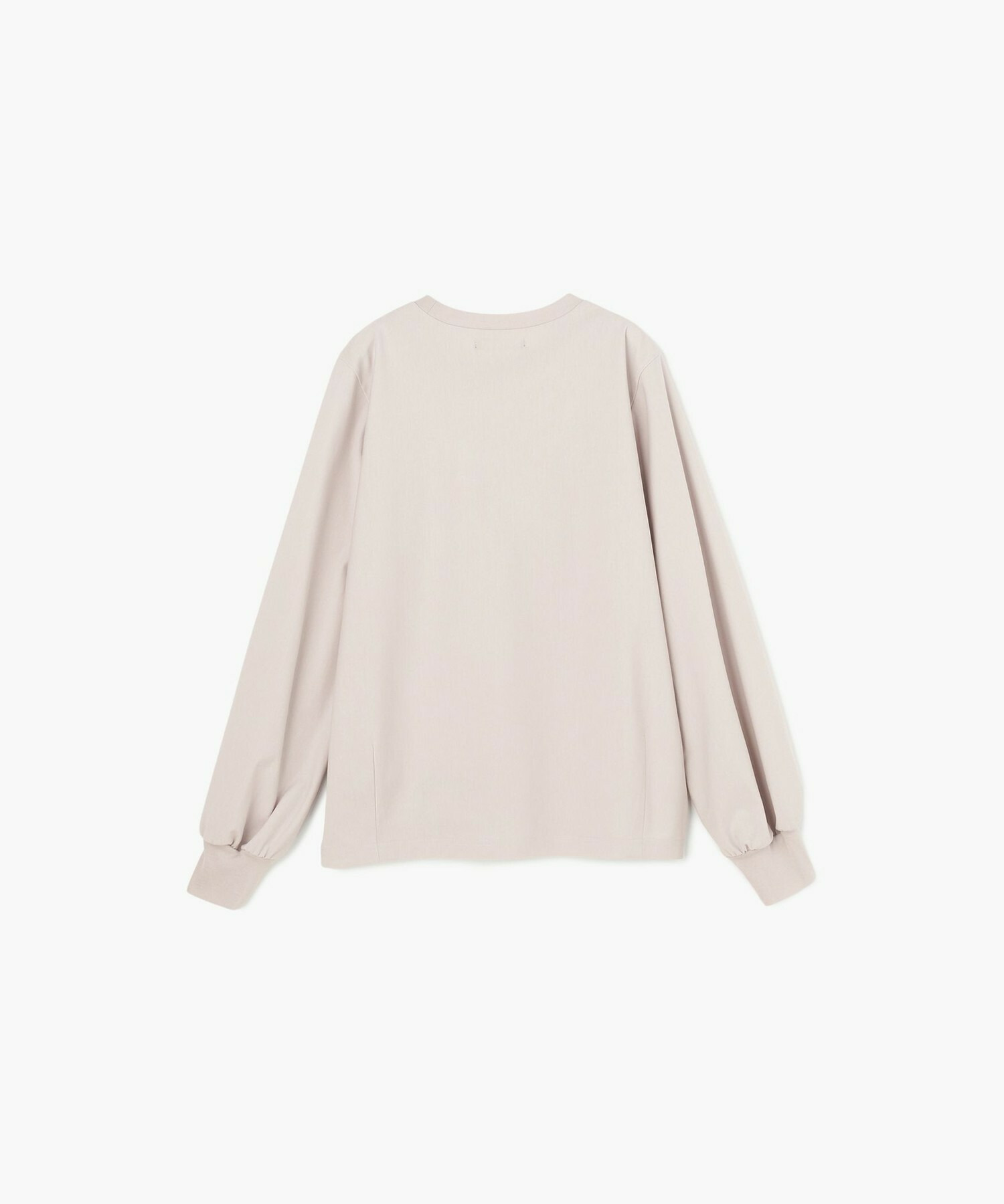 【endalence】トリコットロングスリーブカットソー 詳細画像 ブラック 1