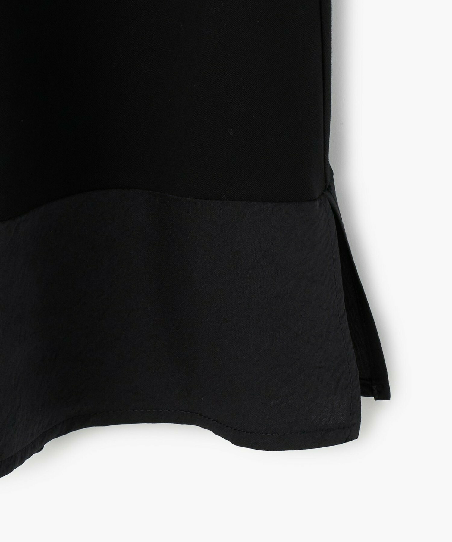 【endalence】トリコット切り替えデザインカットソー 詳細画像 グレー 4