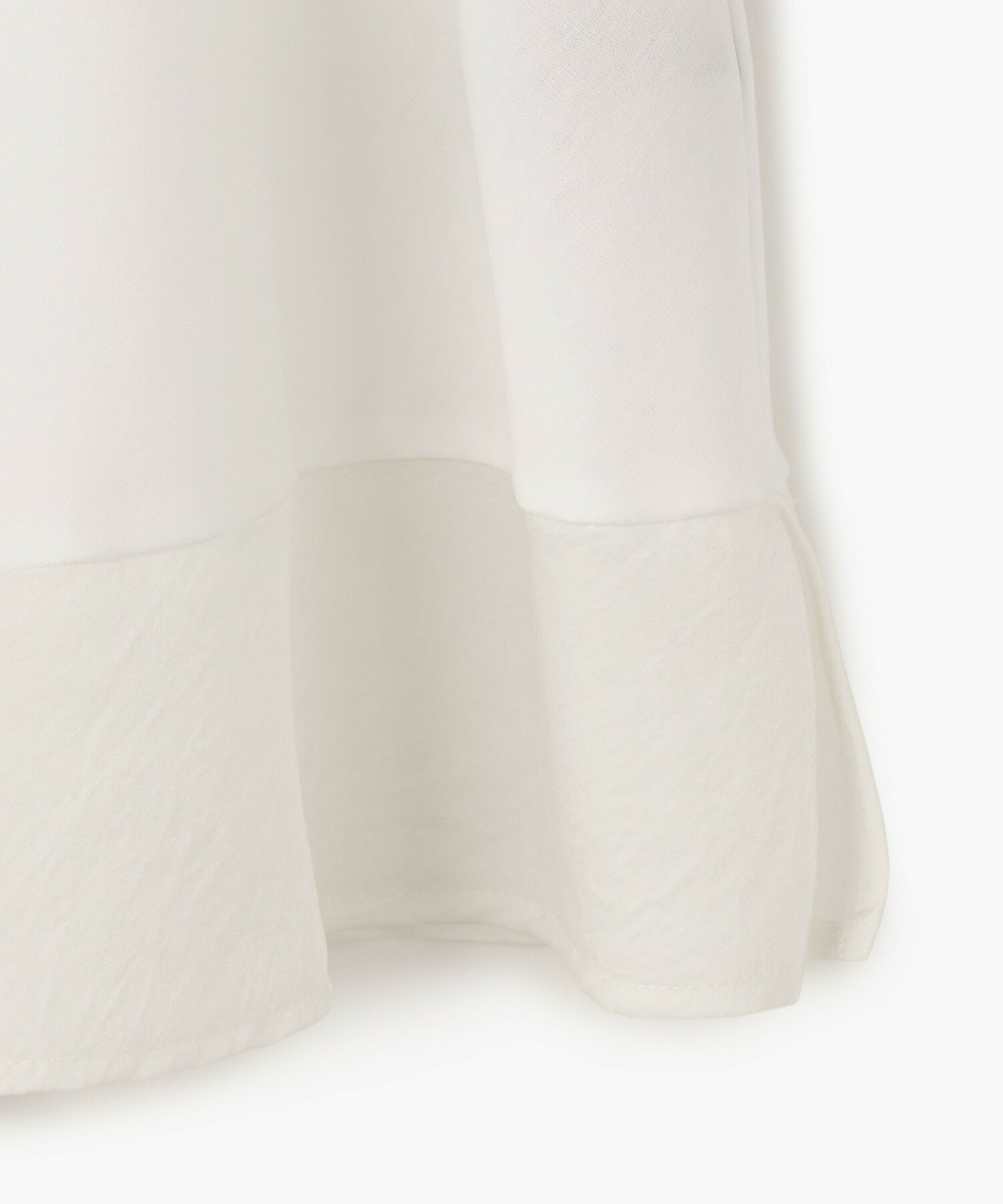 【endalence】トリコット切り替えデザインカットソー 詳細画像 グレー 6