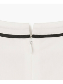 【endalence】トリコットギャザースリーブカットソー 詳細画像 ブラック 3