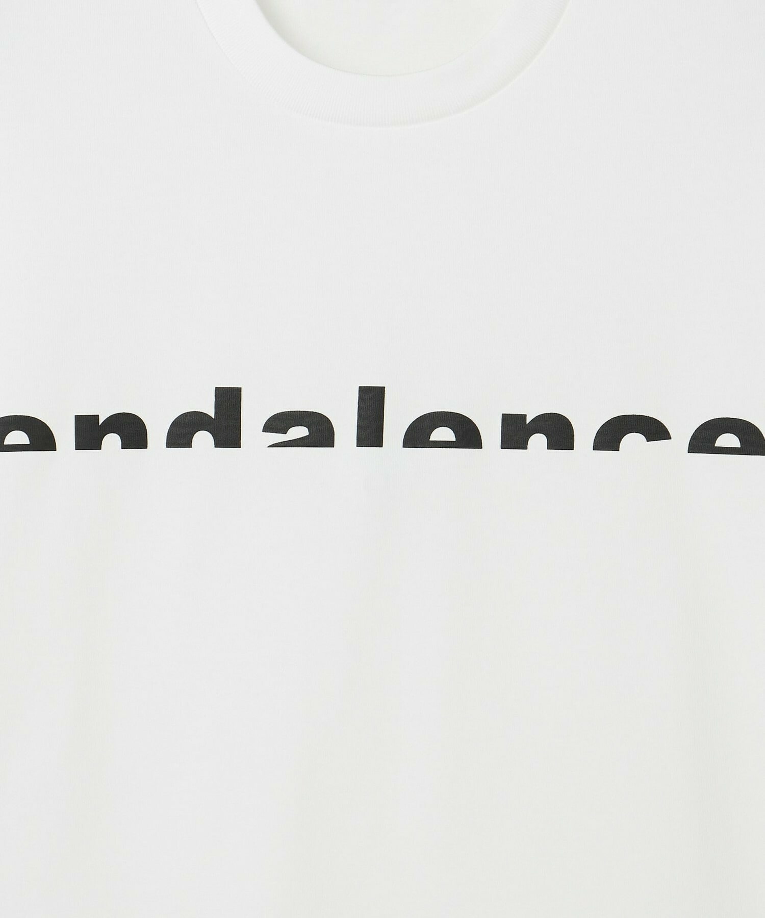 【endalence】endalenceハーフロゴ半袖Tシャツ 詳細画像 ブラック系その他 5