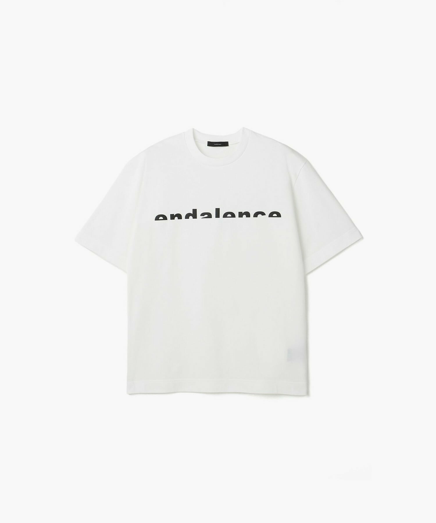 【endalence】endalenceハーフロゴ半袖Tシャツ 詳細画像 ブラック系その他 1