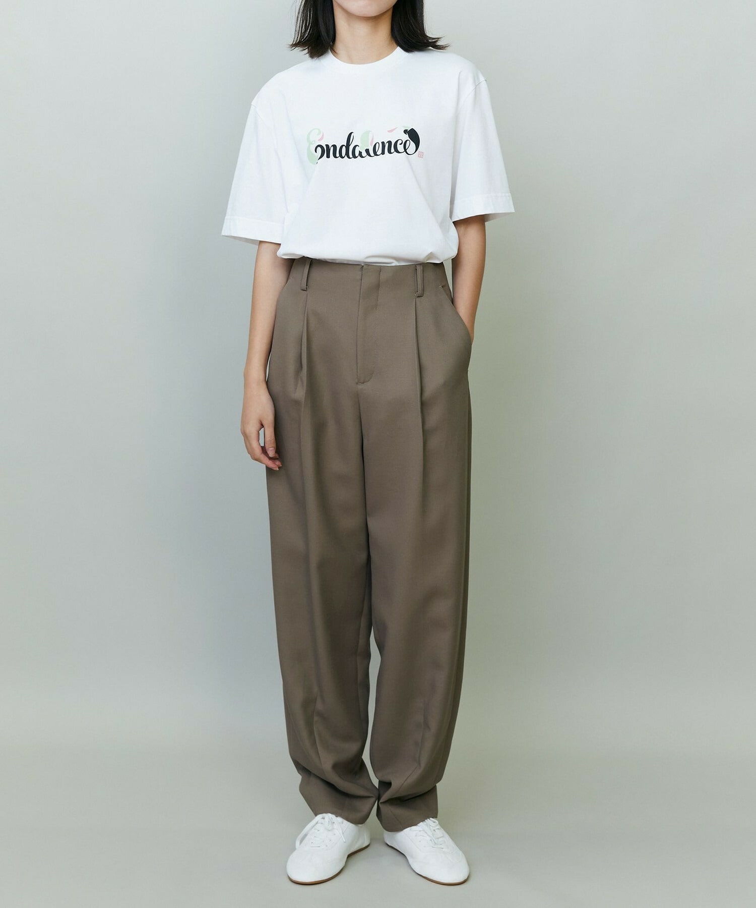 【endalence】endalence&times;MHAKコラボロゴTシャツA 詳細画像 ブルー系その他 1