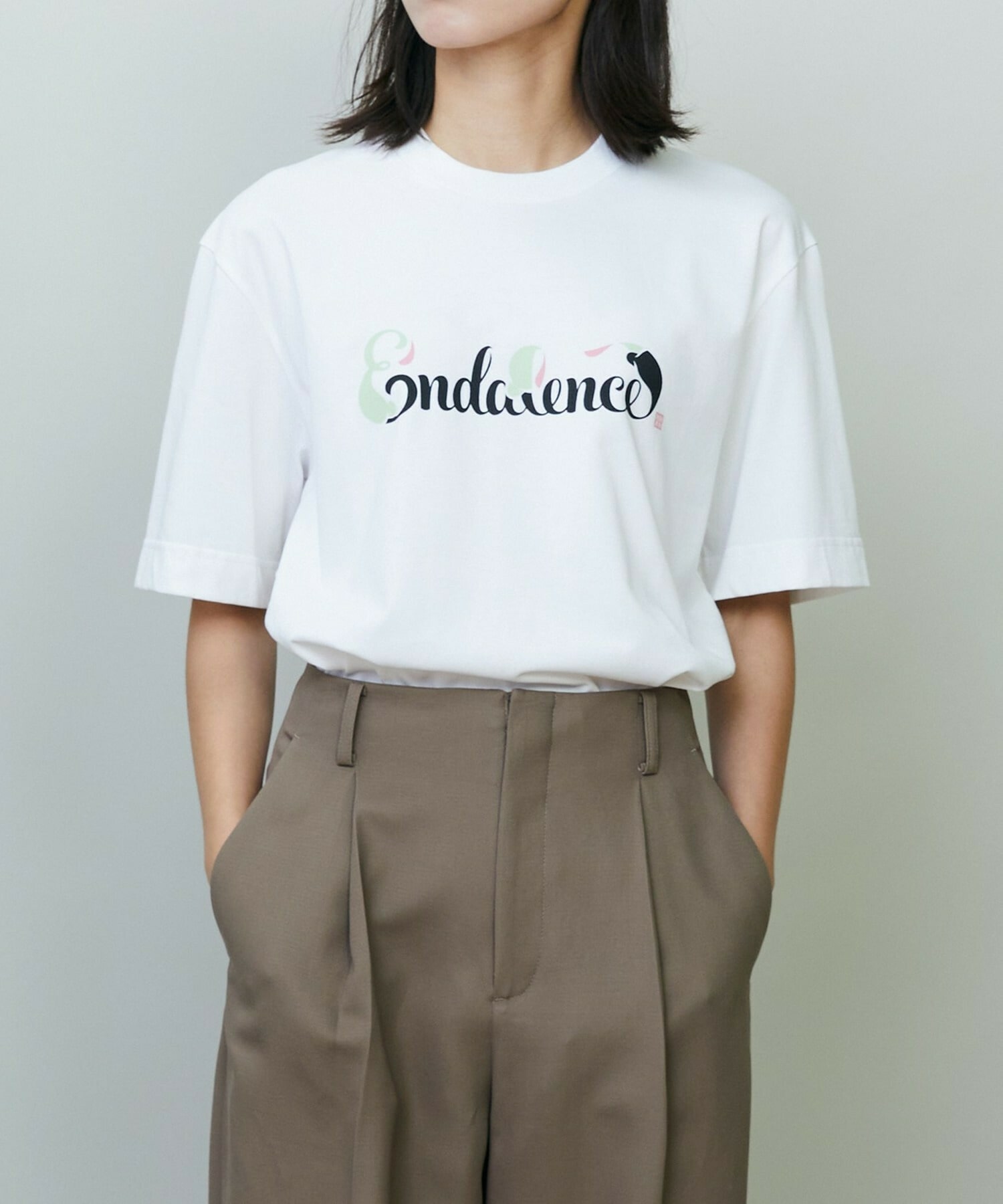 【endalence】endalence&times;MHAKコラボロゴTシャツA 詳細画像 ブルー系その他 2