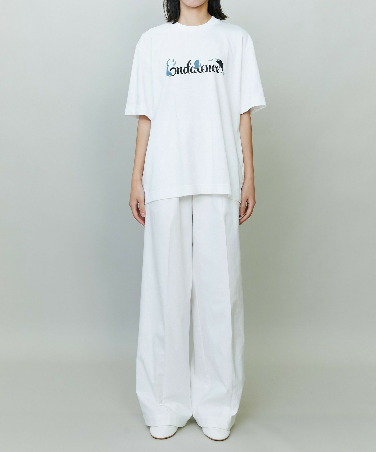 【endalence】endalence&times;MHAKコラボロゴTシャツA 詳細画像 ブルー系その他 4