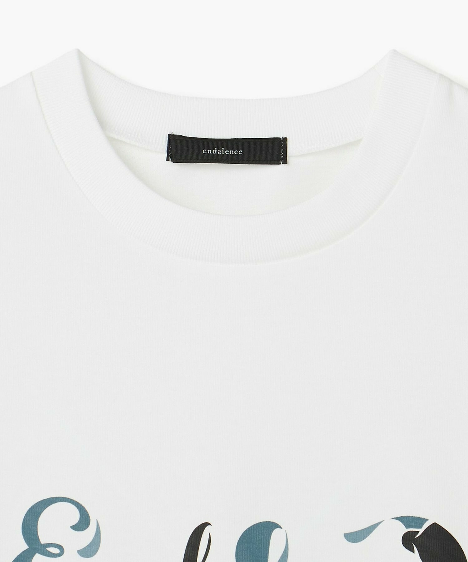 【endalence】endalence&times;MHAKコラボロゴTシャツA 詳細画像 ブルー系その他 9