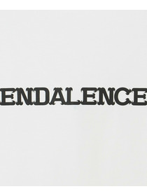 【endalence】endalence&times;MHAKコラボロゴTシャツB 詳細画像 ブラック系その他 15