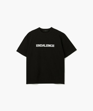 【endalence】endalence&times;MHAKコラボロゴTシャツB 詳細画像 ブラック 1