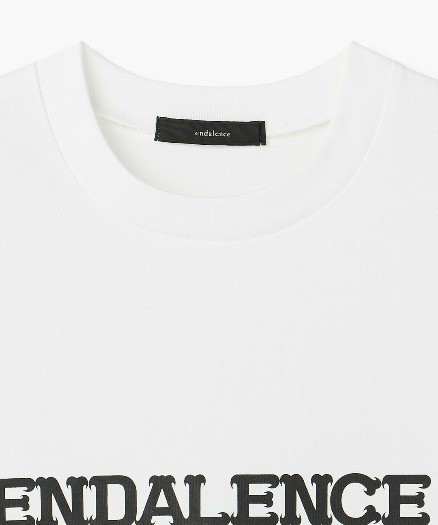 【endalence】endalence&times;MHAKコラボロゴTシャツB 詳細画像 ブラック系その他 14