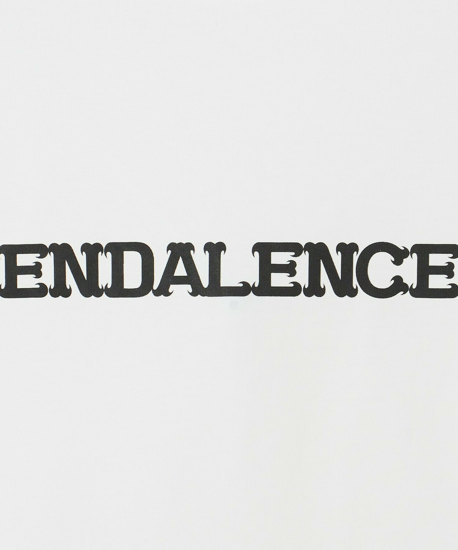 【endalence】endalence&times;MHAKコラボロゴTシャツB 詳細画像 ブラック系その他 15