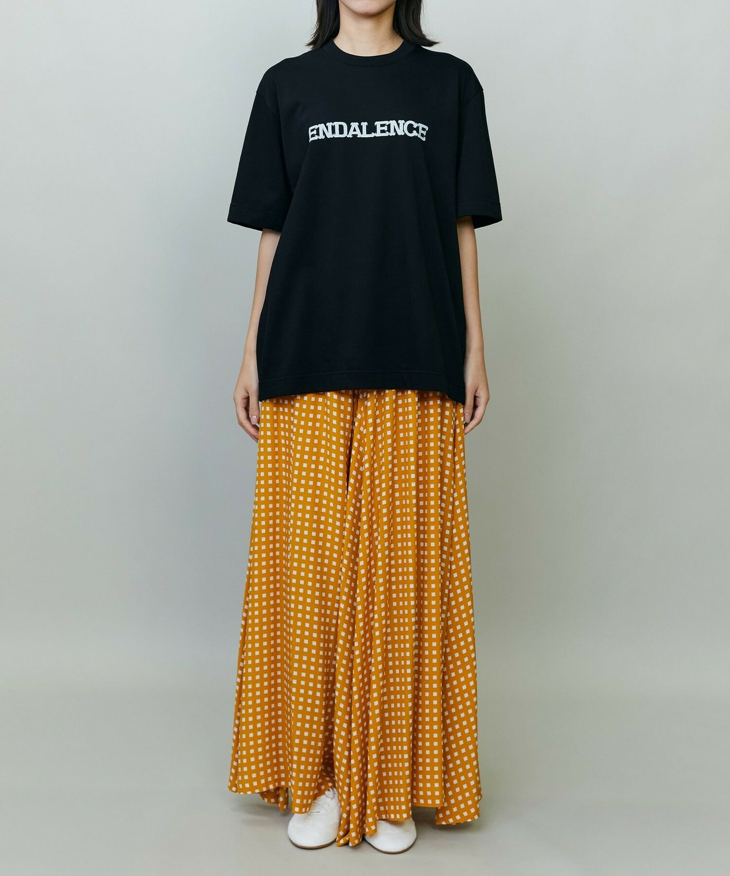 【endalence】endalence&times;MHAKコラボロゴTシャツB 詳細画像 ブラック系その他 4