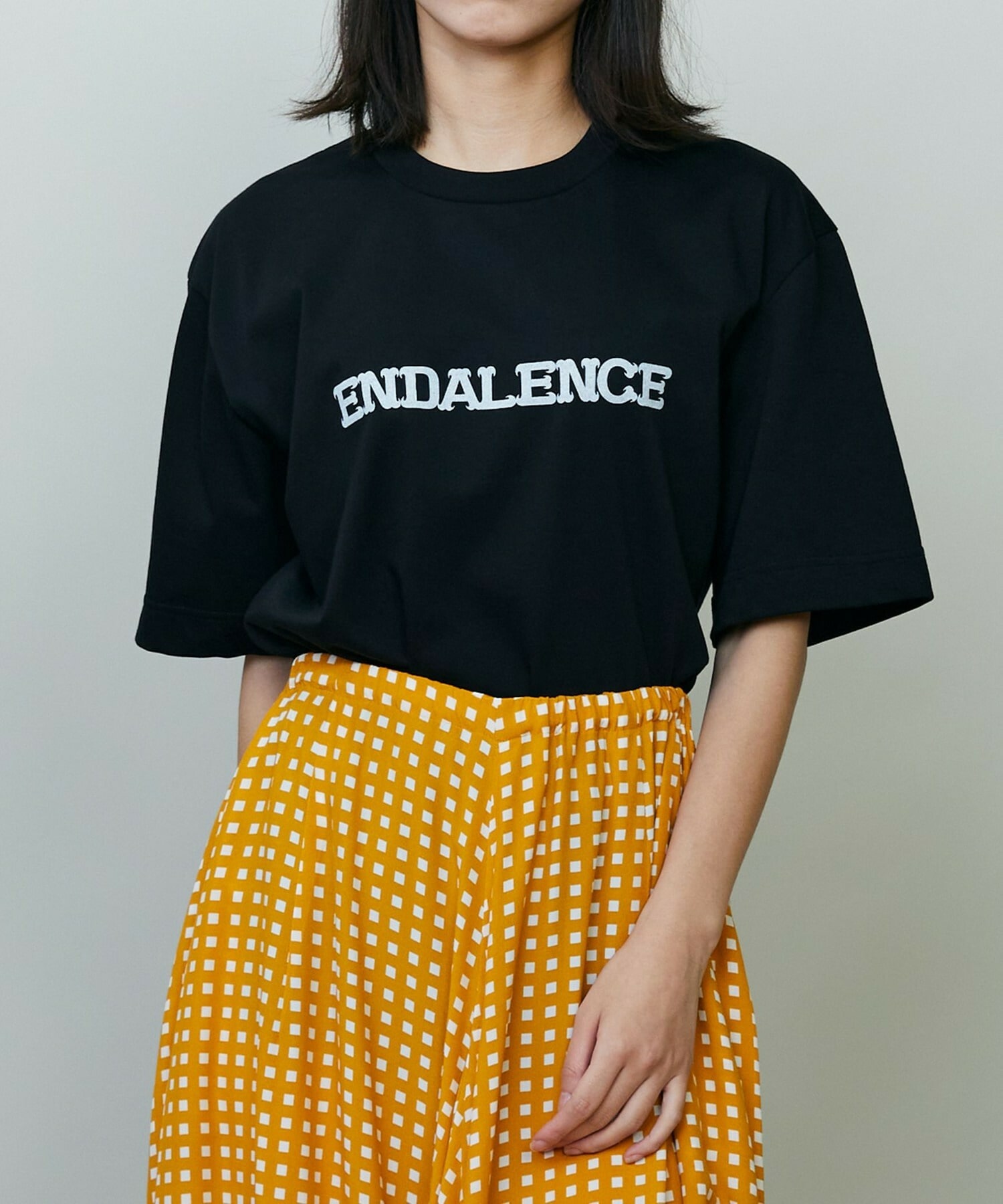 【endalence】endalence&times;MHAKコラボロゴTシャツB 詳細画像 ブラック系その他 7
