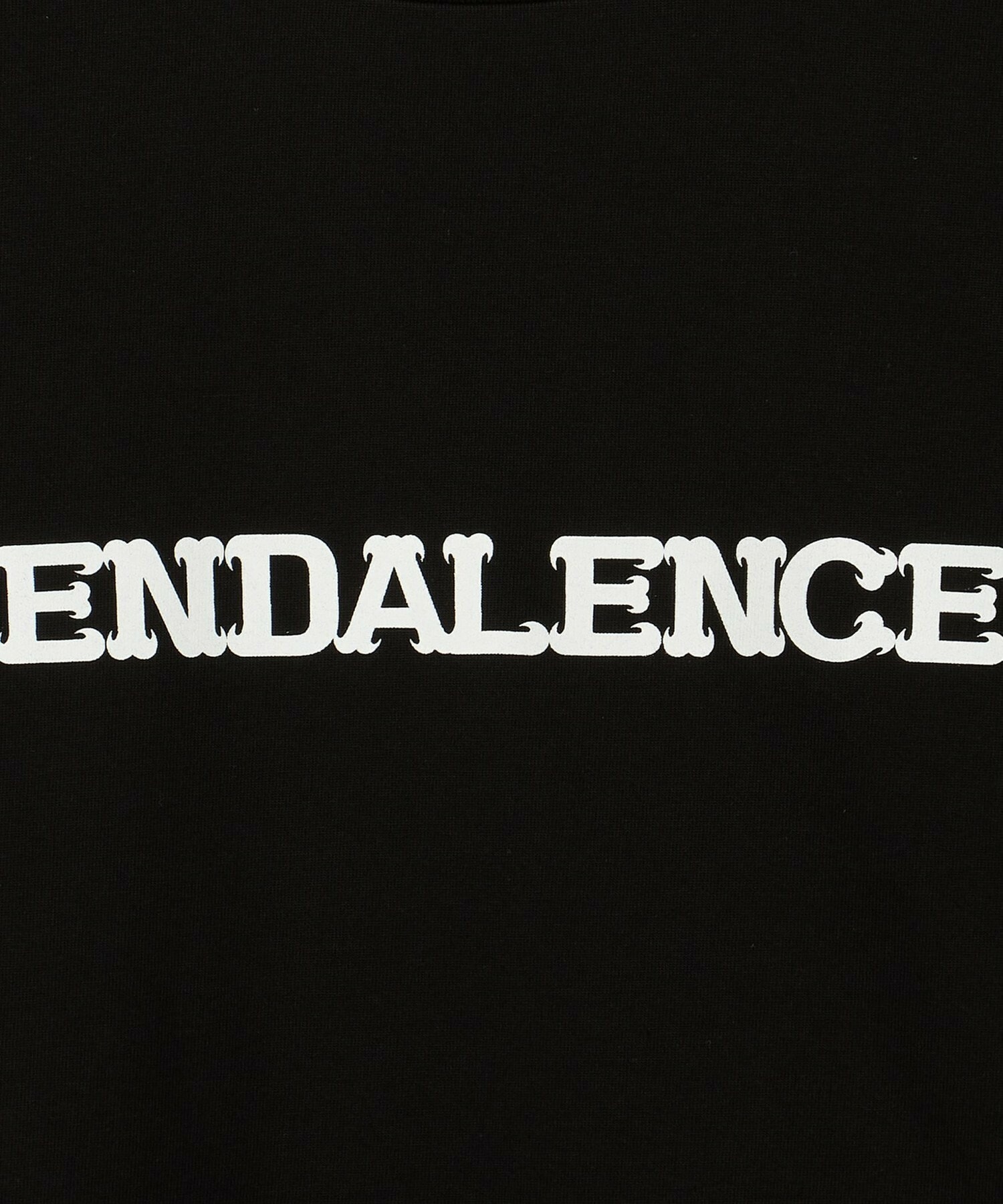 【endalence】endalence&times;MHAKコラボロゴTシャツB 詳細画像 ブラック系その他 8