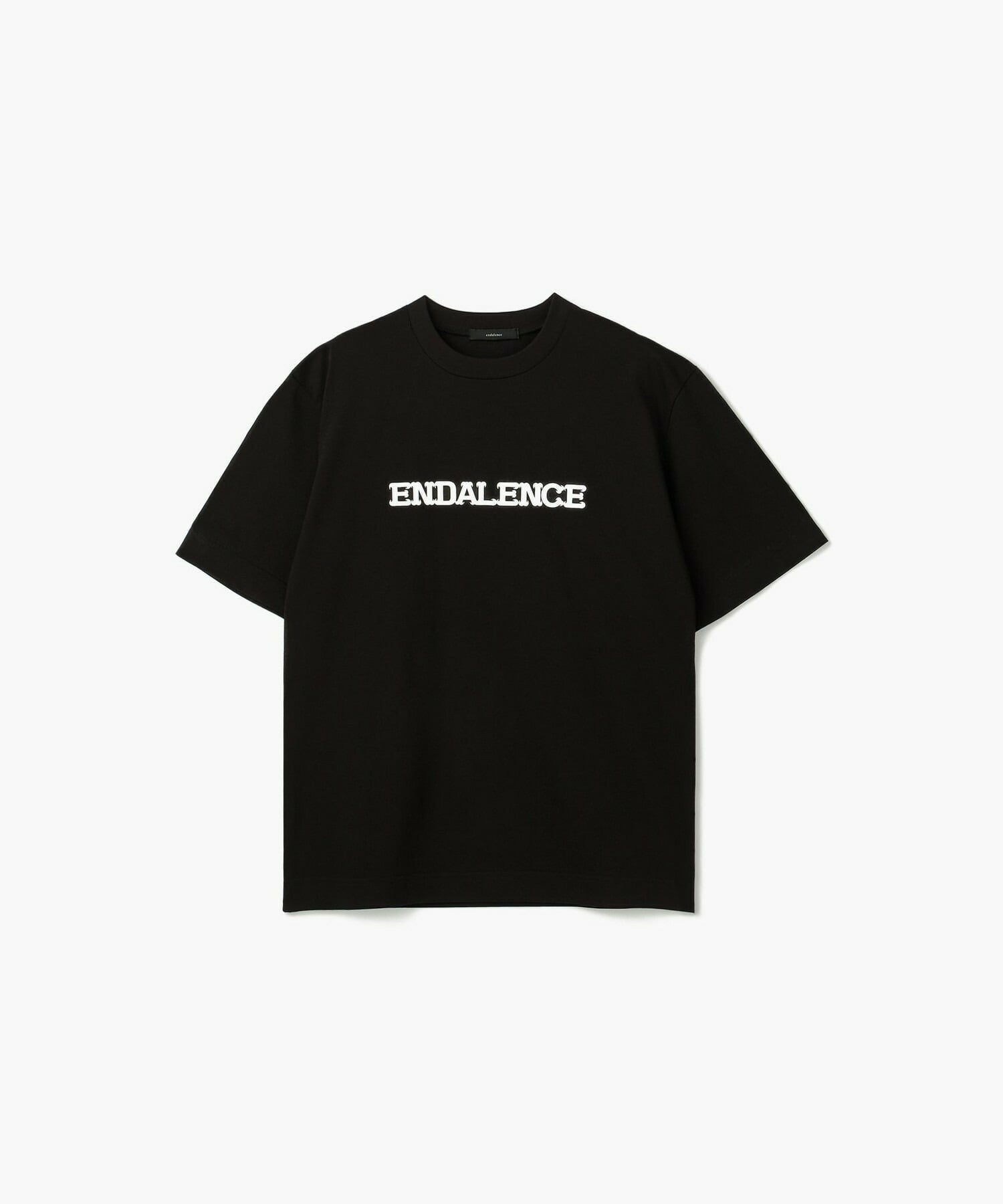 【endalence】endalence&times;MHAKコラボロゴTシャツB 詳細画像 ブラック 1