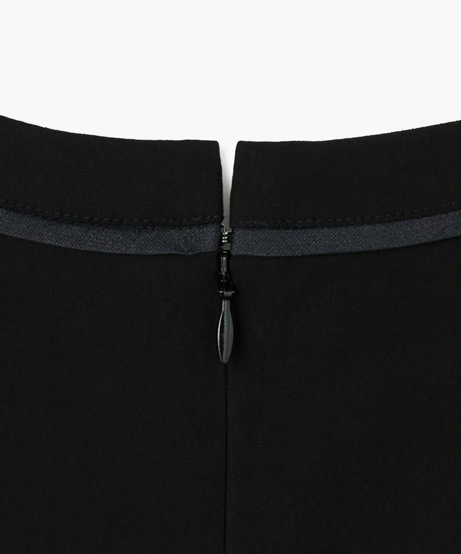 【endalence】トリコットギャザースリーブドレス 詳細画像 ブラック 3