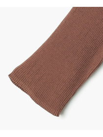 【endalence】シアーリブヘンリーネックニット 詳細画像 ネイビー 6