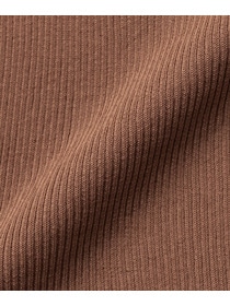 【endalence】シアーリブヘンリーネックニット 詳細画像 ネイビー 8