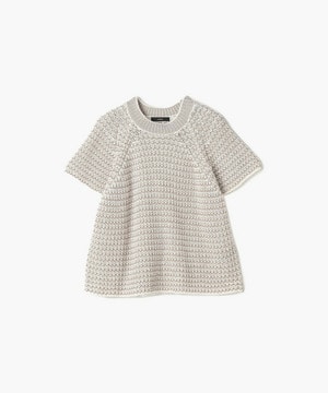 【endalence】ローゲージボーダーニット 詳細画像 ベージュ系その他 1