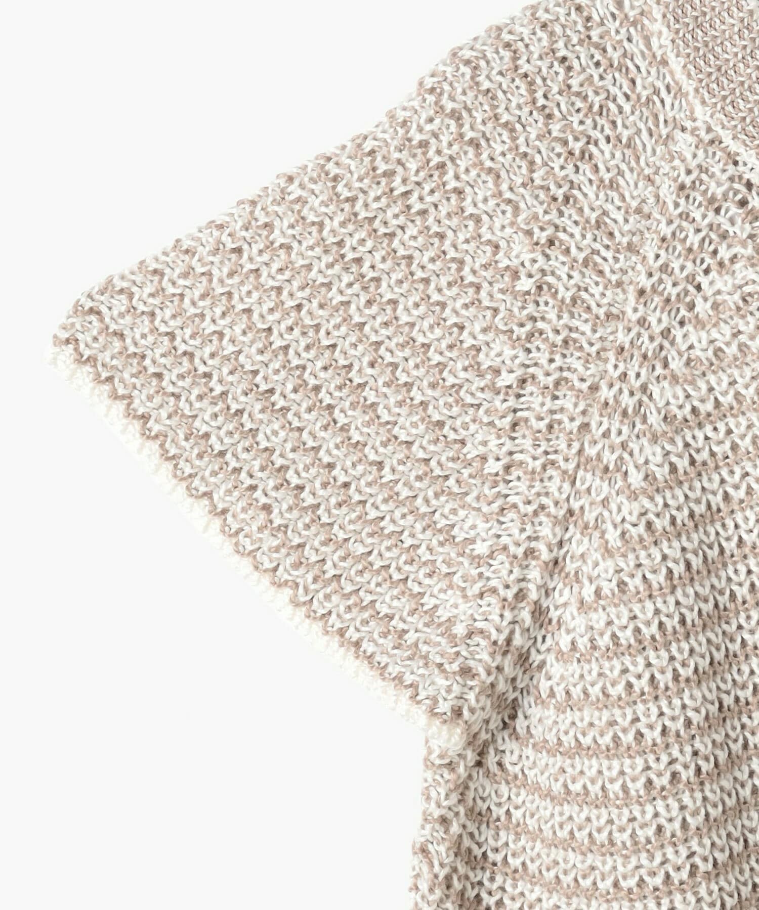 【endalence】ローゲージボーダーニット 詳細画像 ブラック系その他 10