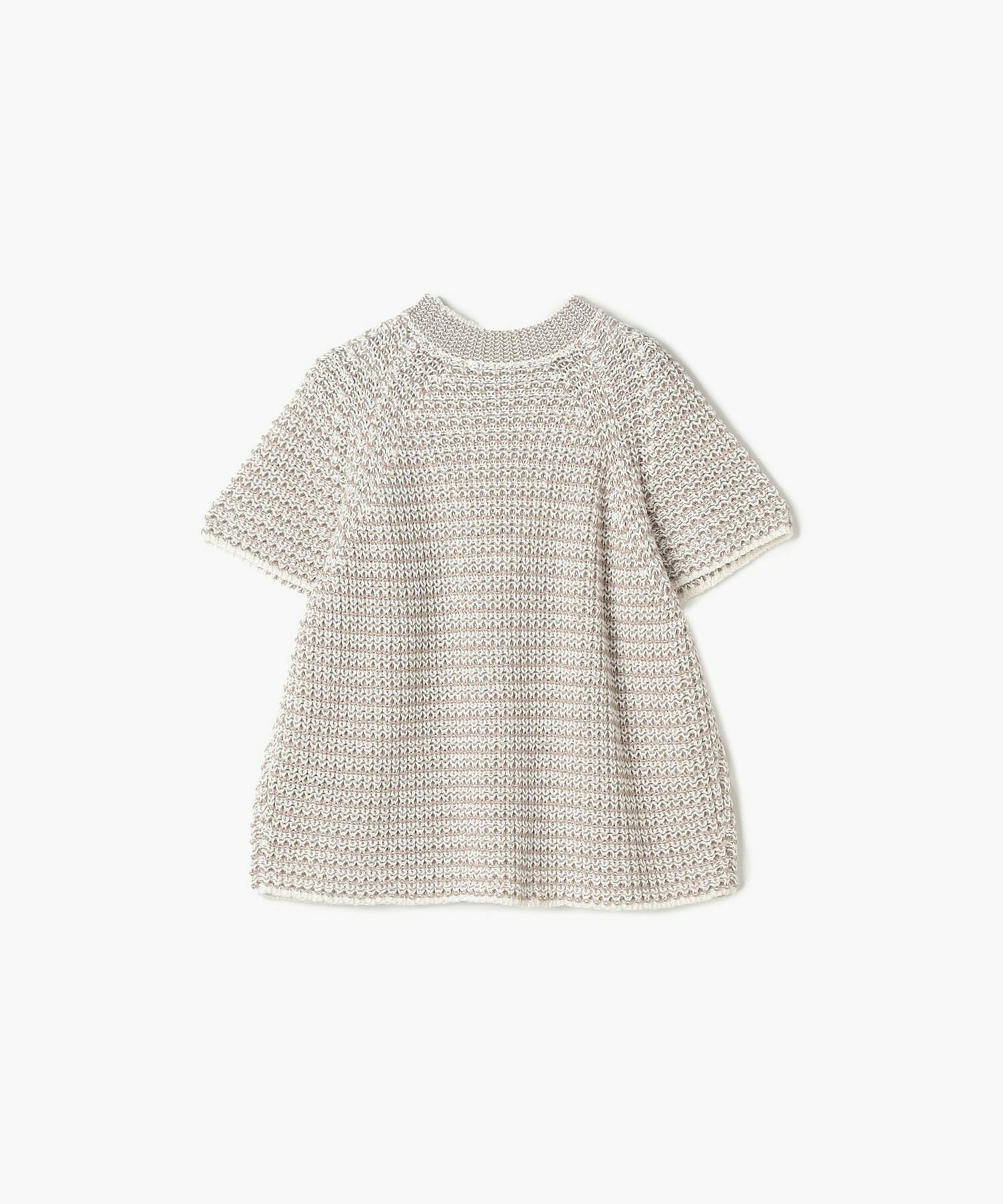 【endalence】ローゲージボーダーニット 詳細画像 ブラック系その他 8