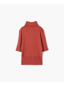 【endalence】ワイドリブニットポロ 詳細画像 ネイビー 15