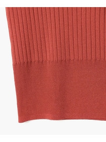 【endalence】ワイドリブニットポロ 詳細画像 ネイビー 18