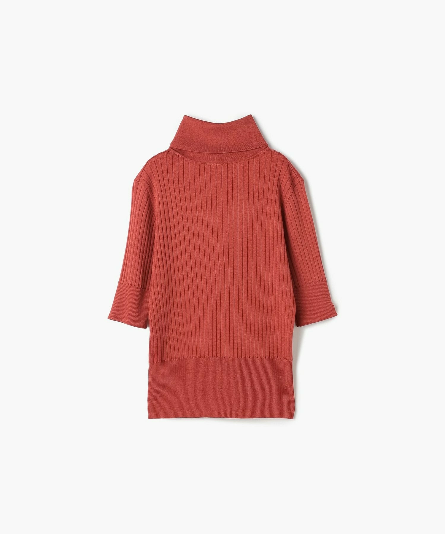 【endalence】ワイドリブニットポロ 詳細画像 ネイビー 15