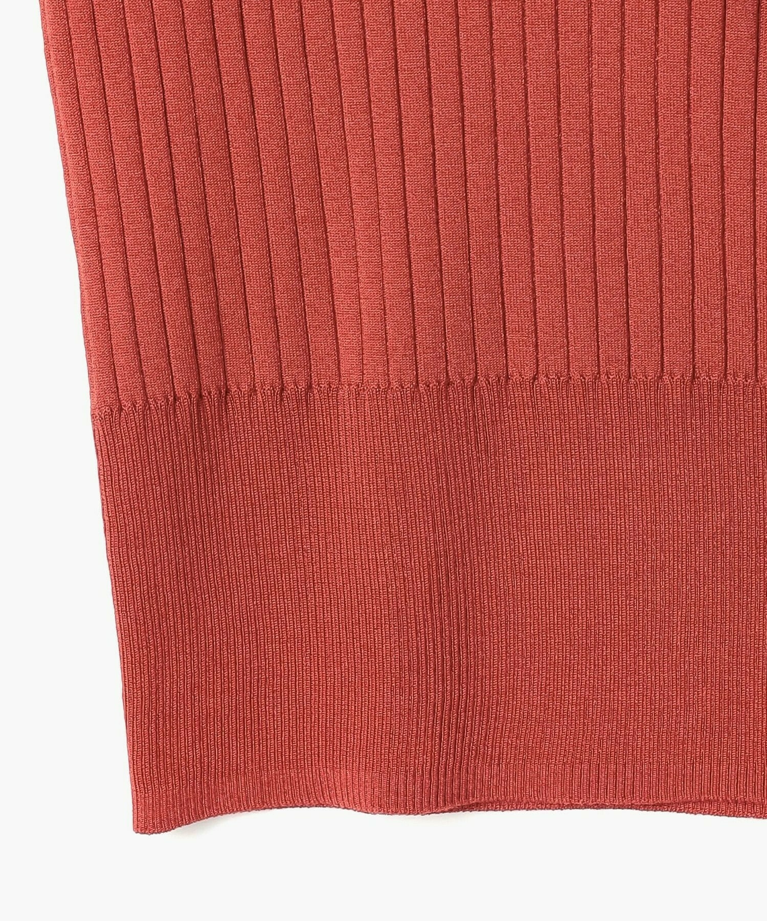 【endalence】ワイドリブニットポロ 詳細画像 ネイビー 18