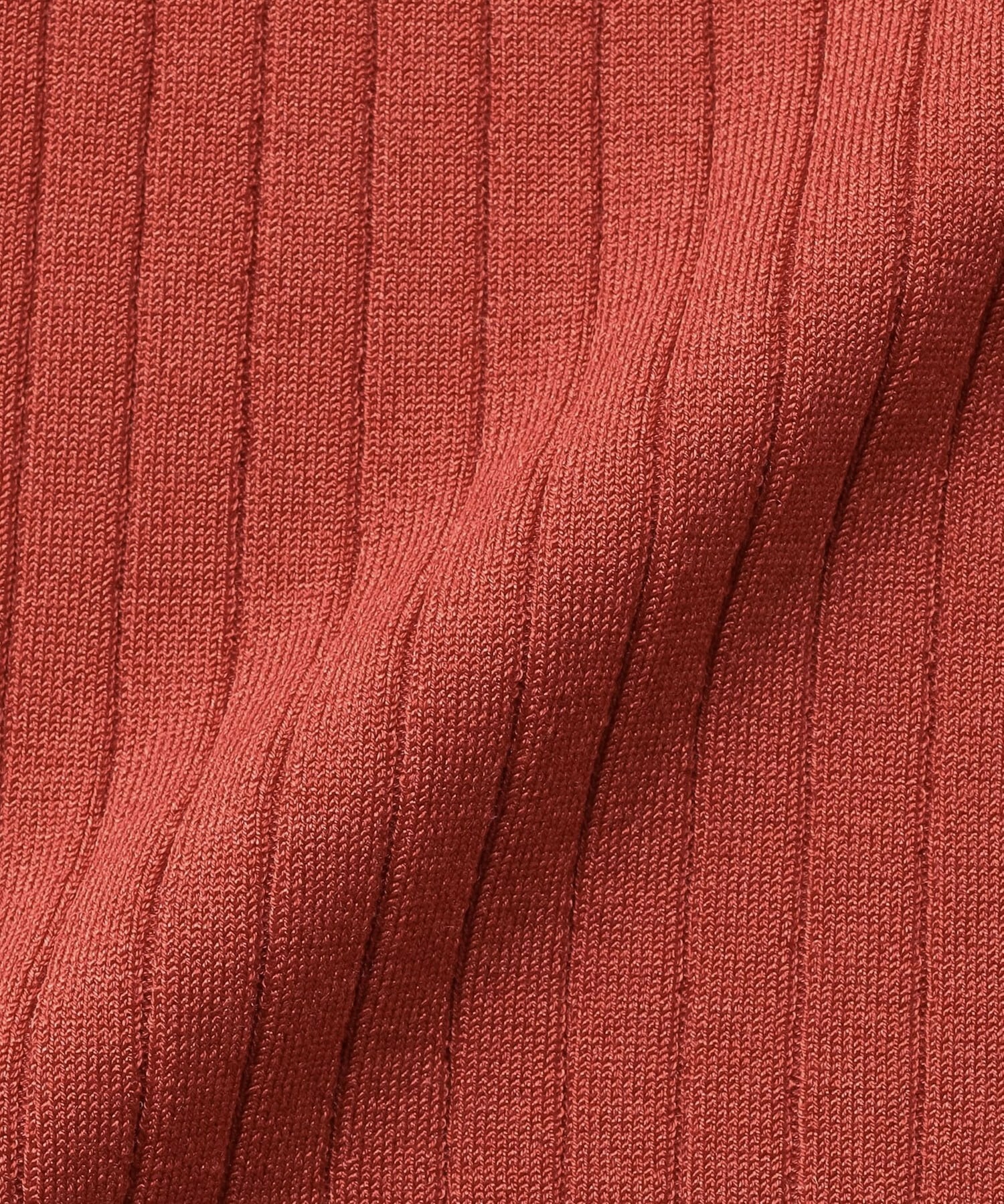 【endalence】ワイドリブニットポロ 詳細画像 ネイビー 19