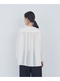 【ADIEU TRISTESSE】フラワージャカードブラウス 詳細画像 ブラック 12