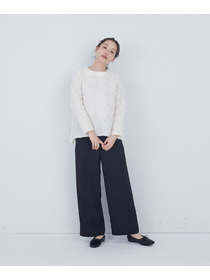 【ADIEU TRISTESSE】フラワージャカードブラウス 詳細画像 ブラック 7