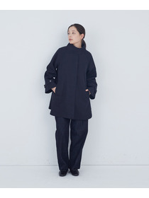 【ADIEU TRISTESSE】Aラインハーフコート 詳細画像 ベージュ 4