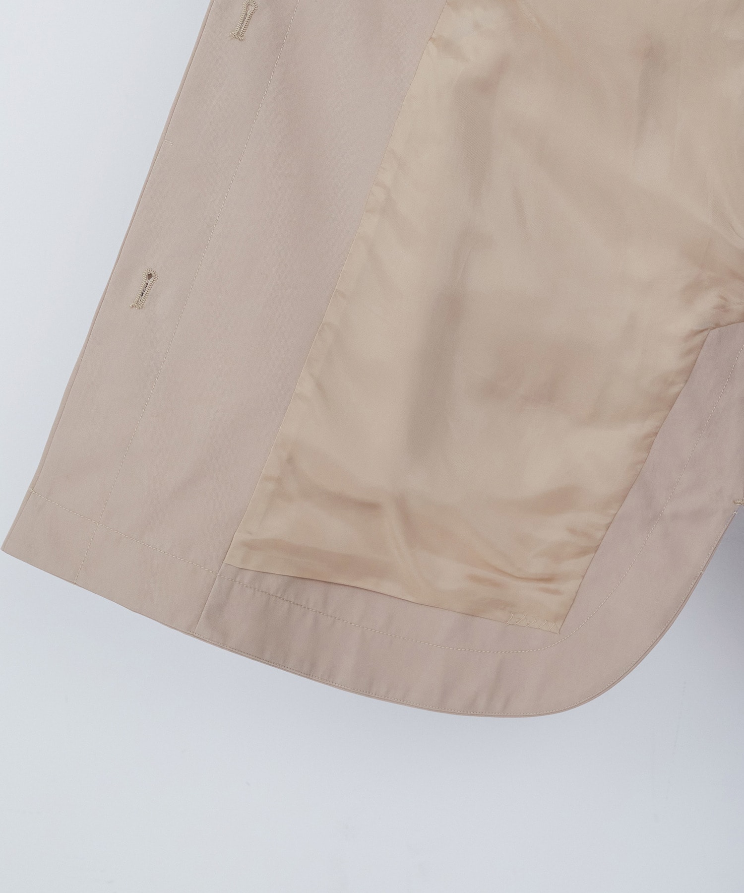 【ADIEU TRISTESSE】Aラインハーフコート 詳細画像 ベージュ 20