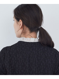 【ADIEU TRISTESSE】リーフカットジャケット 詳細画像 ブラック系その他 22