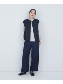 【ADIEU TRISTESSE】タックストレートパンツ 詳細画像 ネイビー 13