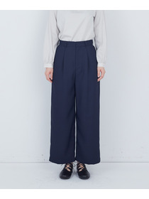 【ADIEU TRISTESSE】タックストレートパンツ 詳細画像 ネイビー 14