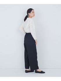 【ADIEU TRISTESSE】タックストレートパンツ 詳細画像 ネイビー 2