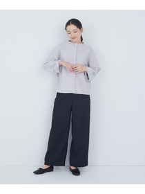 【ADIEU TRISTESSE】タックストレートパンツ 詳細画像 ネイビー 5