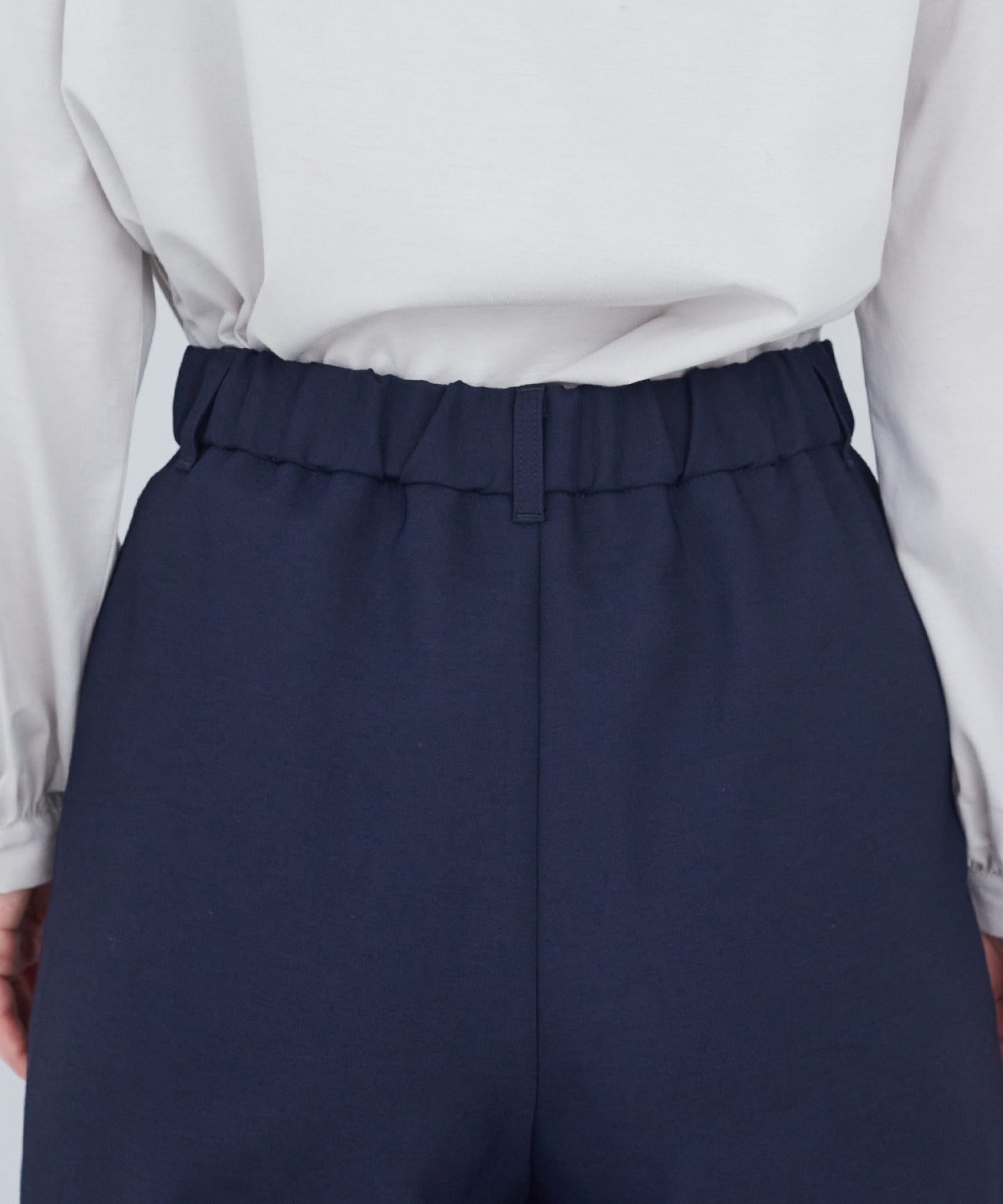 【ADIEU TRISTESSE】タックストレートパンツ 詳細画像 ネイビー 18