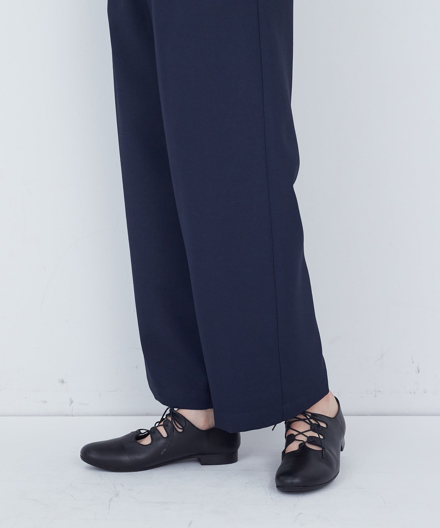 【ADIEU TRISTESSE】タックストレートパンツ 詳細画像 ネイビー 20