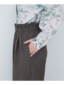 【ADIEU TRISTESSE】きれいめイージーパンツ 詳細画像 ブラック 16