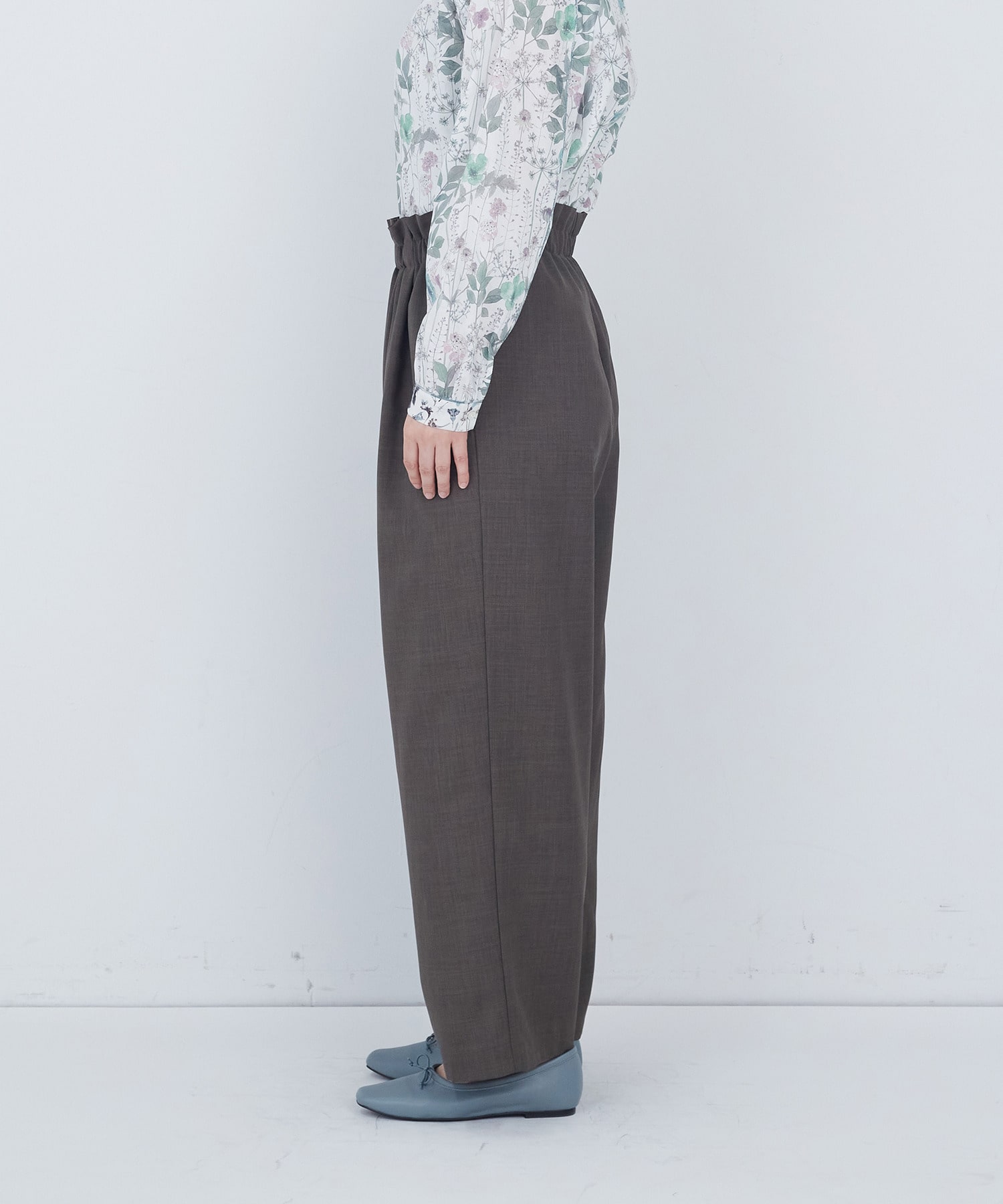 【ADIEU TRISTESSE】きれいめイージーパンツ 詳細画像 ブラック 12