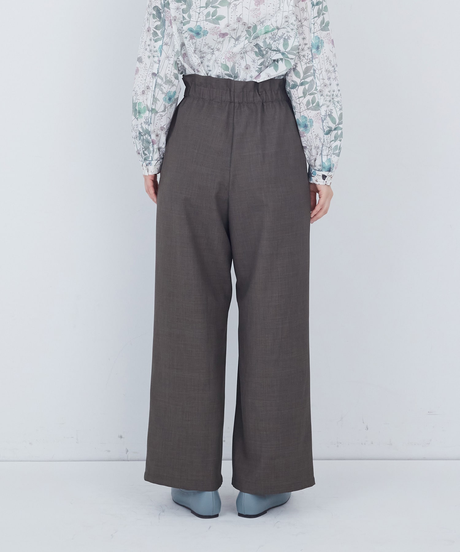 【ADIEU TRISTESSE】きれいめイージーパンツ 詳細画像 ブラック 13