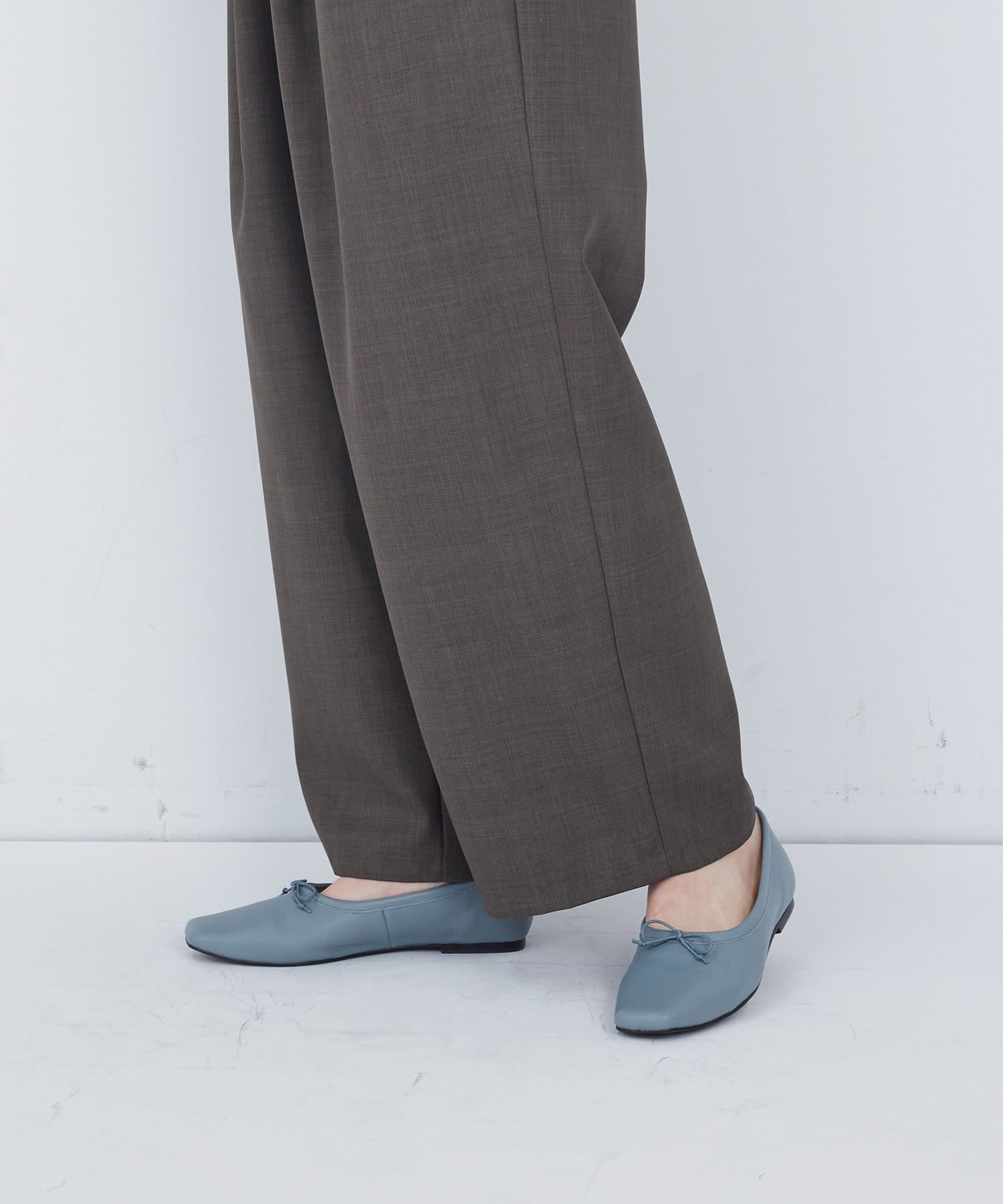 【ADIEU TRISTESSE】きれいめイージーパンツ 詳細画像 ブラック 17