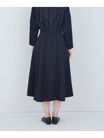 【ADIEU TRISTESSE】タックフレアースカート 詳細画像 ブラック 7