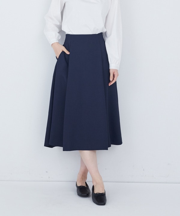 【ADIEU TRISTESSE】タックフレアースカート