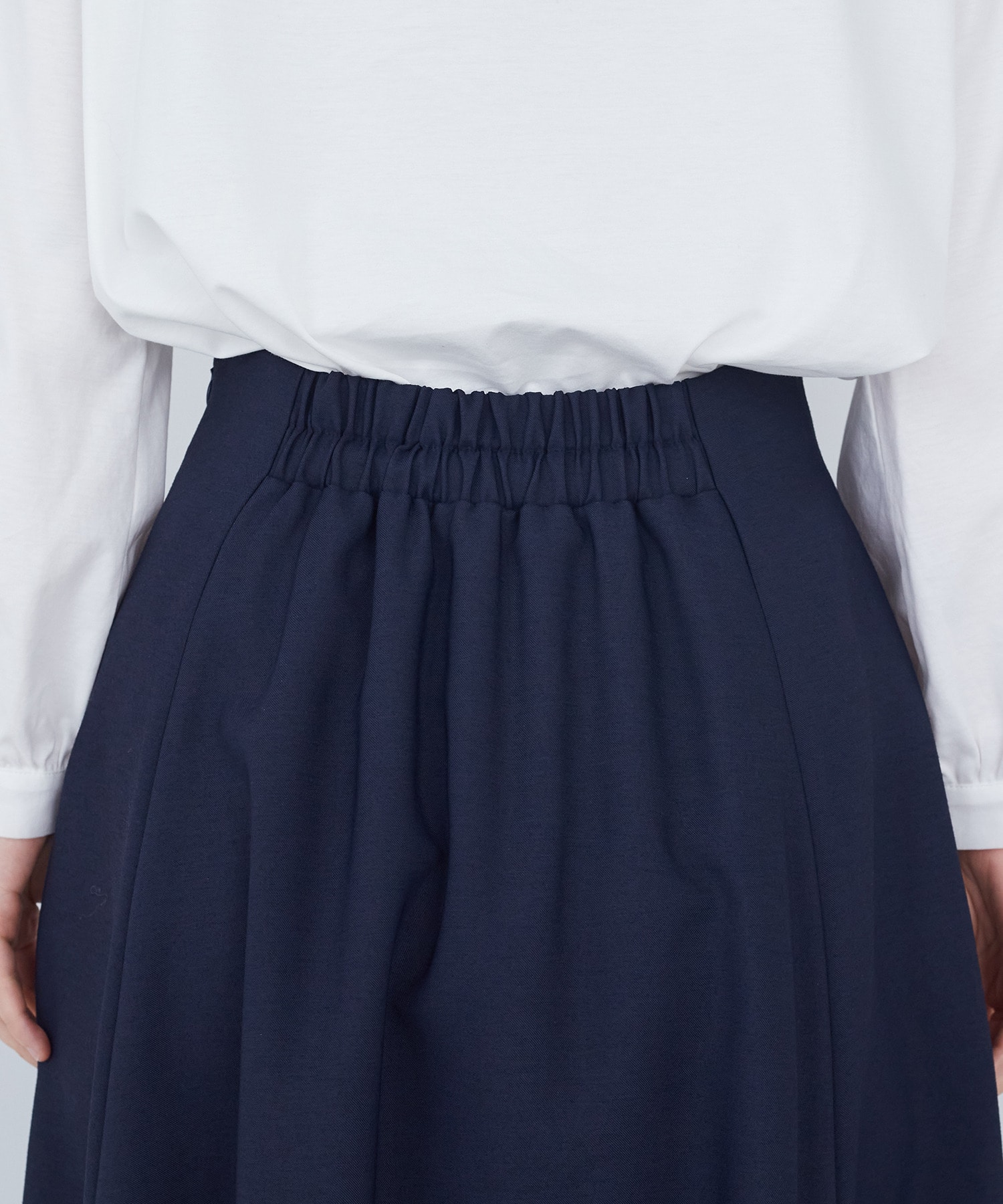 【ADIEU TRISTESSE】タックフレアースカート 詳細画像 ブラック 17